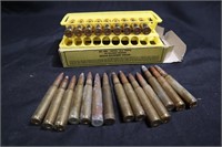 23 rounds of 30-06 ammunition