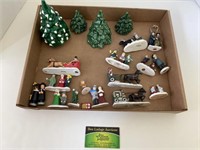 Christmas Decor Figurines and Trees