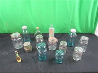 Misc old jars & bottles