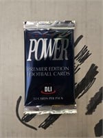 G) New, Sealed Power Pro Set Football Cards