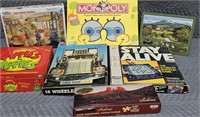 Tote of games and puzzles