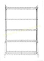 Style Selections 5-Tier Chrome Shelving Unit