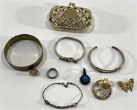 Costume Jewelry & More: Bracelets, Coin Purse