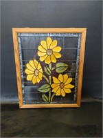 Sunflower Window Art