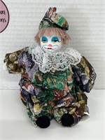 Vintage HAYES Clown w/Porcelain Face