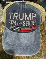 Donald TRUMP 2024 BASEBALL CAP MAGA HAT BLUE