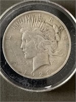 1923 SILVER PEACE DOLLAR