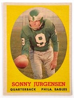 1958 TOPPS #90 SONNY JURGENSEN RC