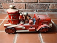 Vintage Metal Modern Toys Firetruck