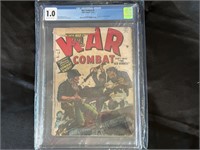 War Combat #5 CGC 1.0 Golden Age Comic Book Key