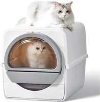 Pull And Scoop Litter Box, Large Scoop Free Self