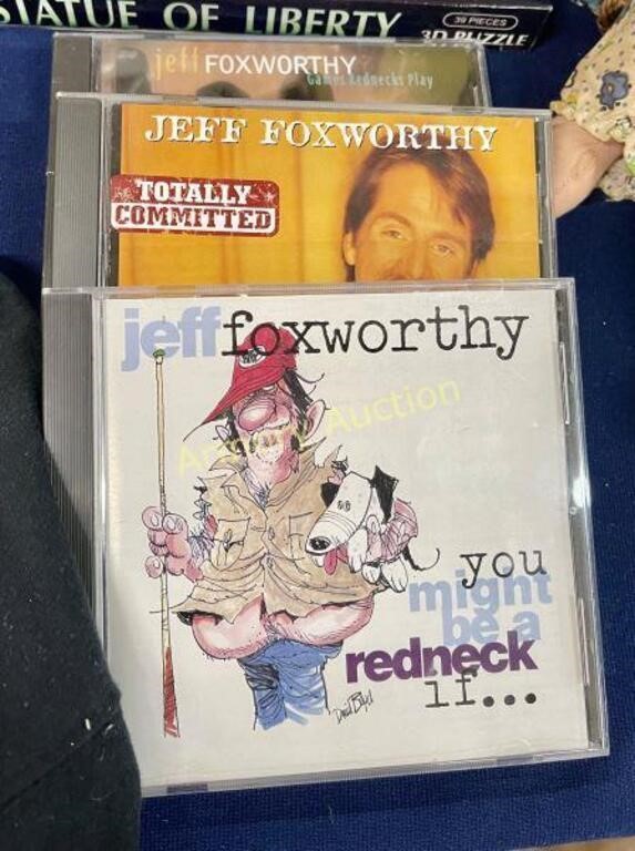 JEFF FOXWORTHY CD'S