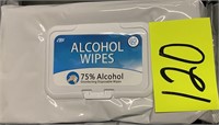 Alcohol wipes 75% alcohol 80ct
