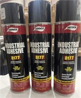 4 Cans Industrial Adhesive 8177