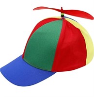 $20-KUZHI MULTI-COLOR PROPELLER HAT FOR ADULTS