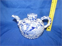 Blue & White Tea Pot