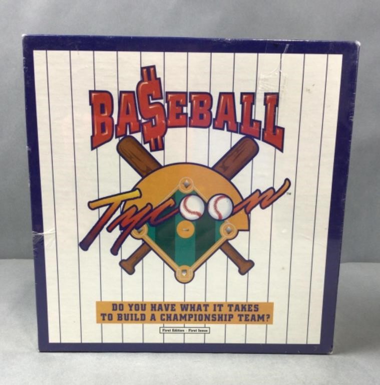 Baseball Tycoon Board Game Complete 1998 1st