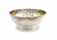 George II silver bowl