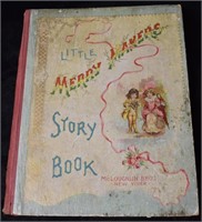 Little Merry Makers Story Book Circa 1900 McLoughl