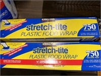 2-PACK PLASTIC FOOD WRAP