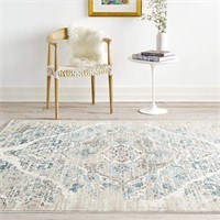 Persian Area Rugs 4620 Distressed Cream