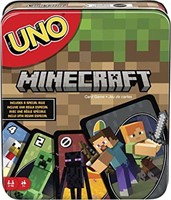 Mattel Games UNO Minecraft Card Game for Family