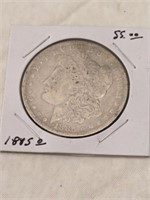 1885o Morgan Silver Dollar