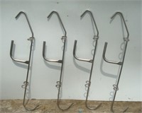 Four SS Milking Canes