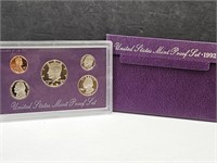 1992  US Mint Proof Set