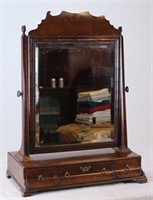 Antique Mahogany Dressing Table Mirror