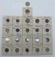 (22) German Coins