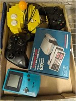ASSORTED GAMES AND CONTROLLERS, UNTESTED