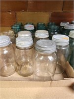 Jars with and without lids