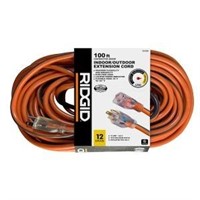 RIDGID
100 ft. 12/3 Heavy Duty Indoor/Outdoor Exte