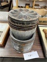 OLD PISTON FROM TRAIN ENGINE