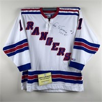 EDDIE GIACOMIN AUTOGRAPHED JERSEY