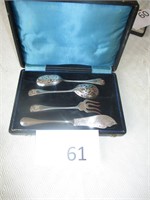 Antique French Hors d' Ouevers Set--Sterling