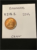 Bohemian 2015 "One Penny" Coin