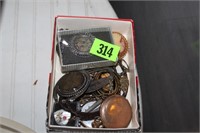 lot of watches and costume jewelry