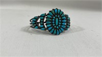 Vintage Native American Zuni Turquoise Cluster