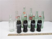Vintage Glass Coca Cola Bottles
