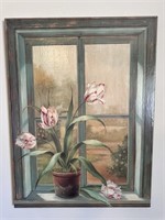 Floral picture 23.5” x 31”