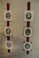 Famous Historical Characters Miniature Portraits