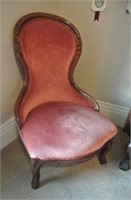 Antique Ladies Slipper Chair