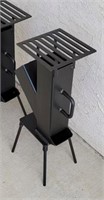 Rocket Stove Donated by Leon's Manufacturing