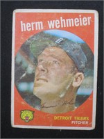 1959 TOPPS #421 HERM WEHMEIER TIGERS