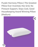 Purple Harmony Pillow ( may have been used )
