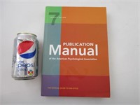 Livre Publication Manual de l'association
