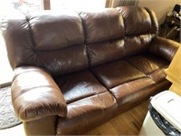 Brown Reclining Couch #1