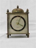 Small Rensie wind-up clock, 2.5" H